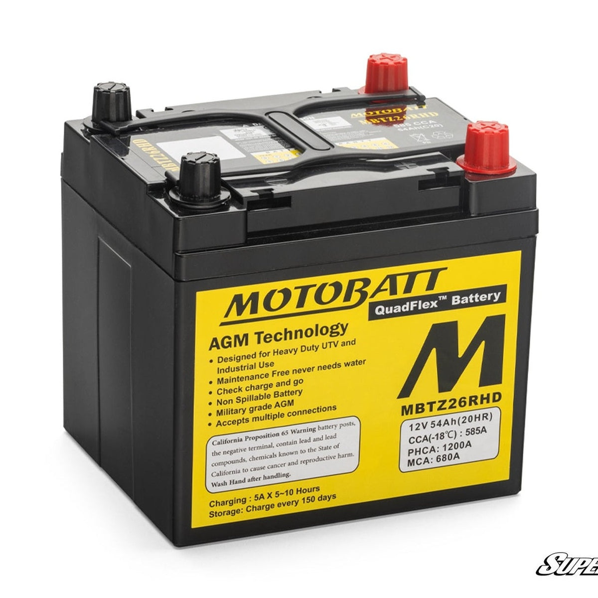 Polaris General Motobatt Battery Replacement