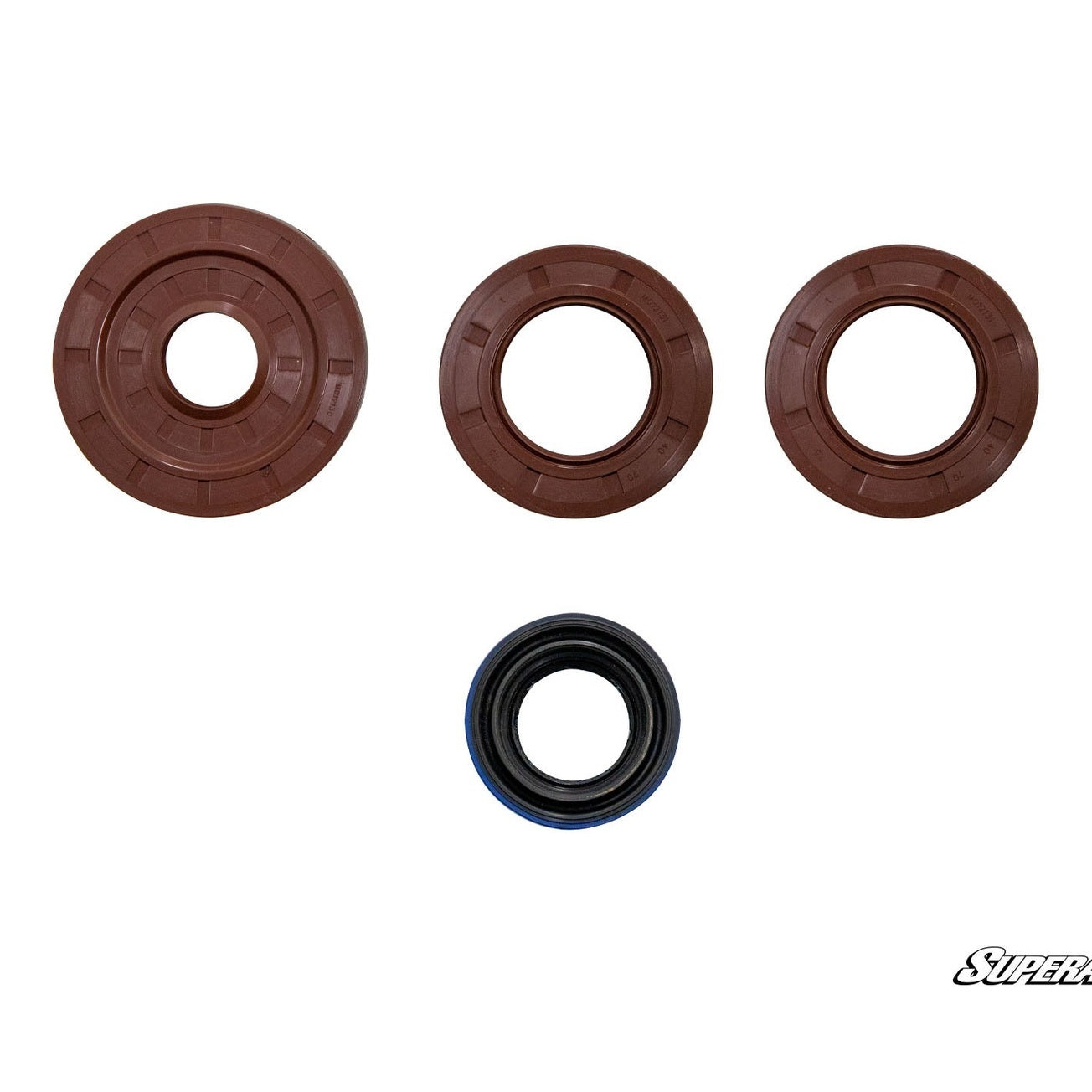 Picture of the seals in the Polaris RZR Transmission Seal Kit