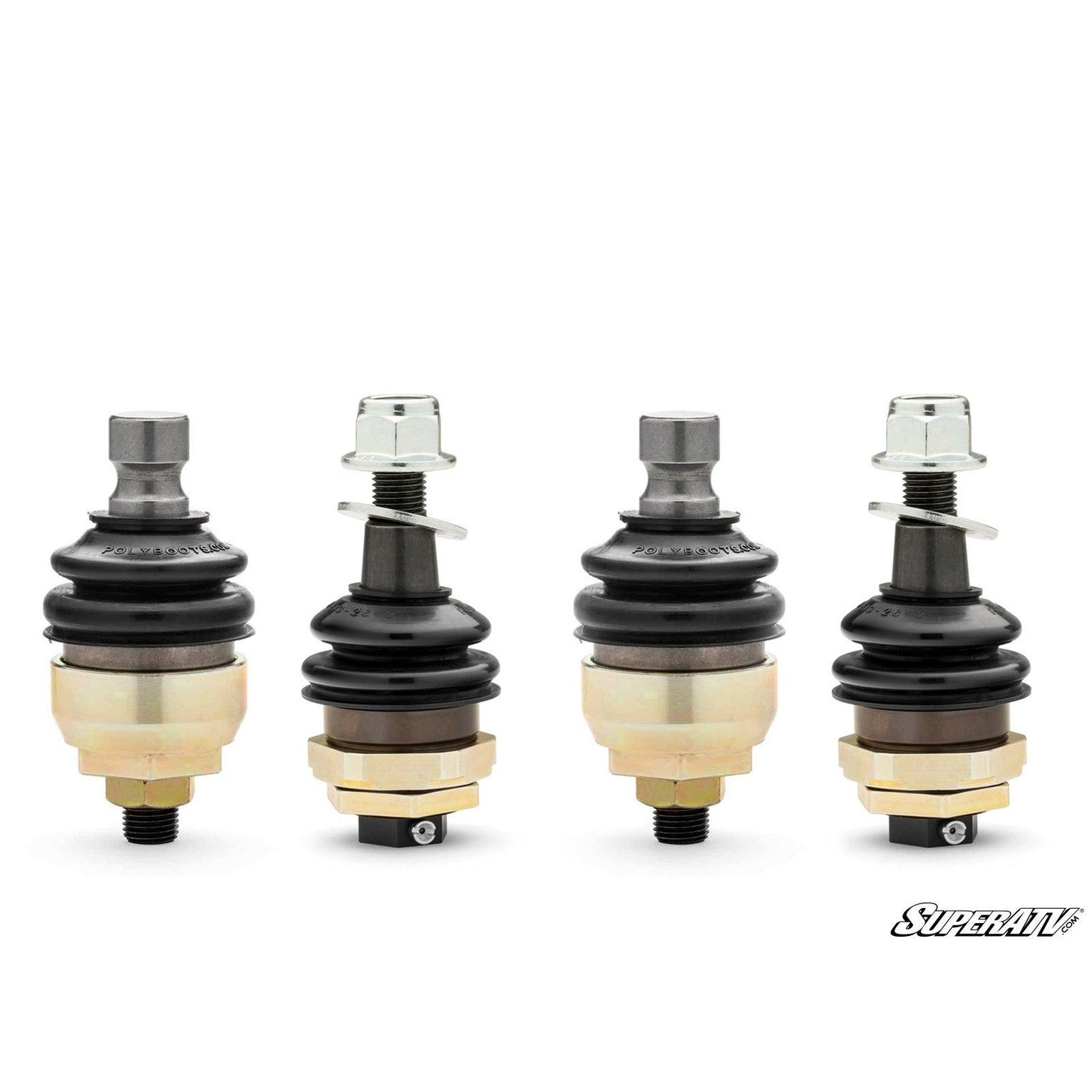 Picture of a full set of Polaris RZR Turbo R Keller Ball Joints