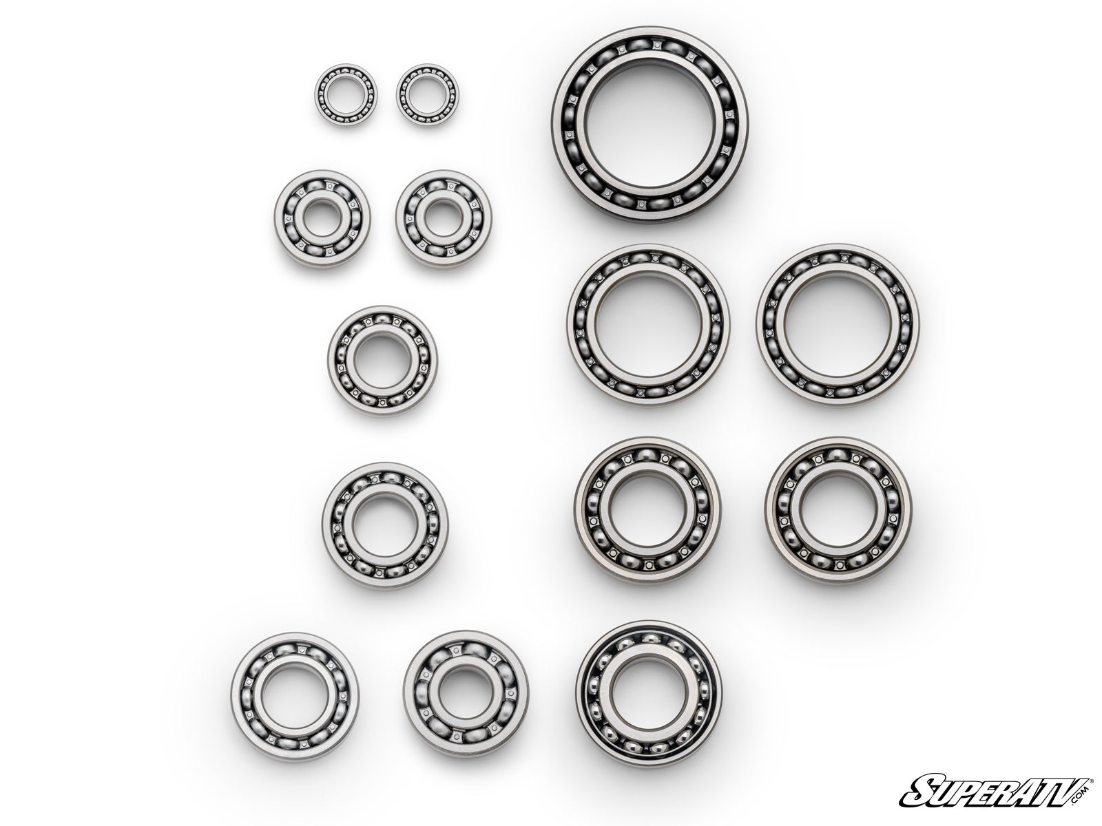 What the Polaris RZR XP Premium Transmission Bearing Upgrade Kit Includes
