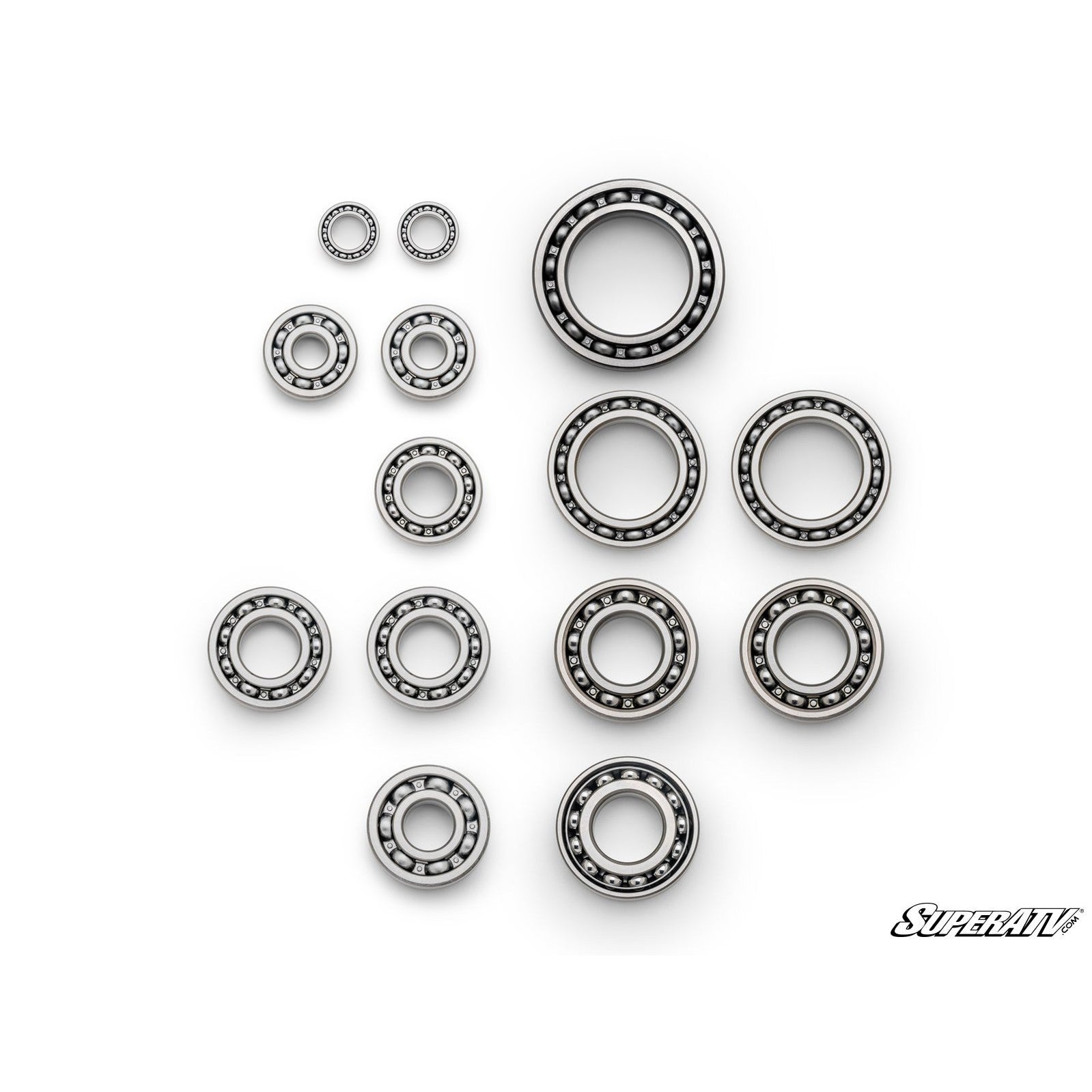 What the kit includes in the Polaris RZR XP Turbo Premium Transmission Bearing Upgrade Kit