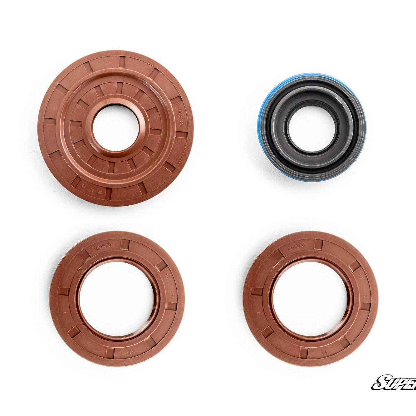 Picture of the seals in the Polaris Ranger Transmission Seal Kit