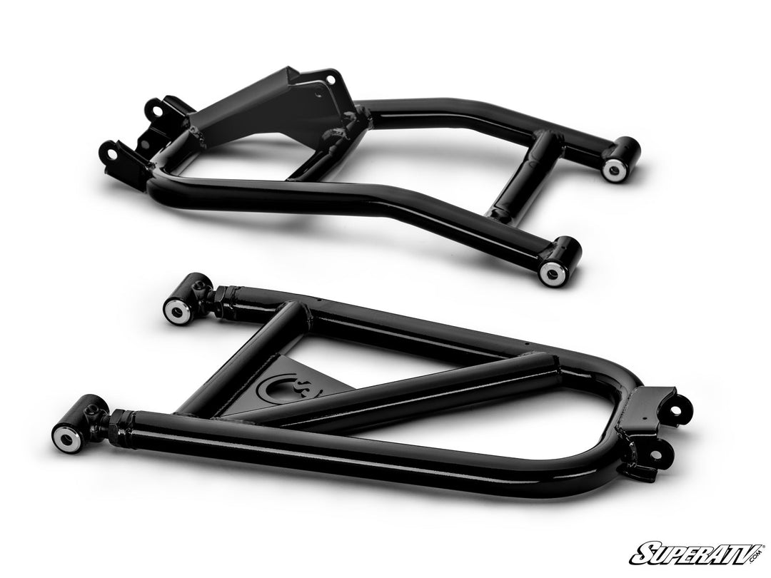 Picture of the rear a arms for the Polaris Ranger XP 1000 Long Travel Kit