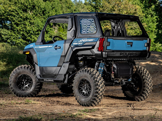 Picture from the back side with the Polaris XPEDITION 3" Lift Kit installed