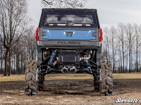 Picture from the rear with the Polaris Xpedition 8" Portal Gear Lift