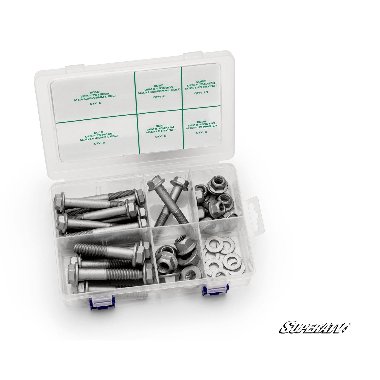 Up & Running Polaris RZR PRO XP Suspension Bolt Kit
