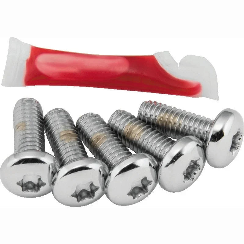 Performance Machine Brake Rotor Bolt Set - Chrome 0109-0012-CH