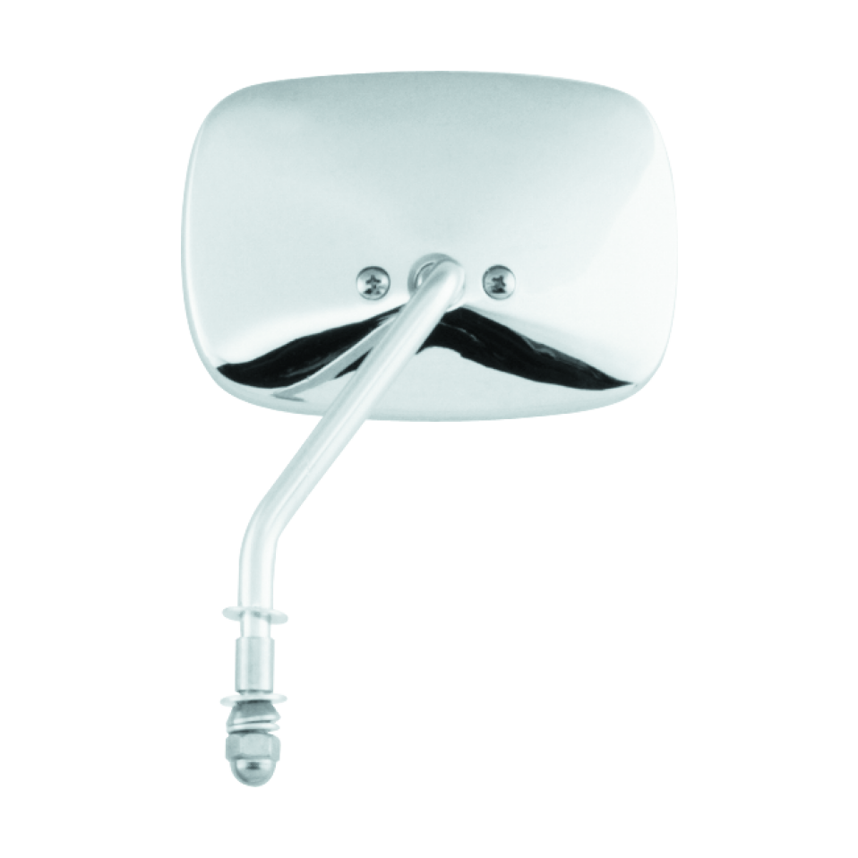 Biker's Choice 1965-Up Chrome 1-Piece Right Short Stem Mirror product image