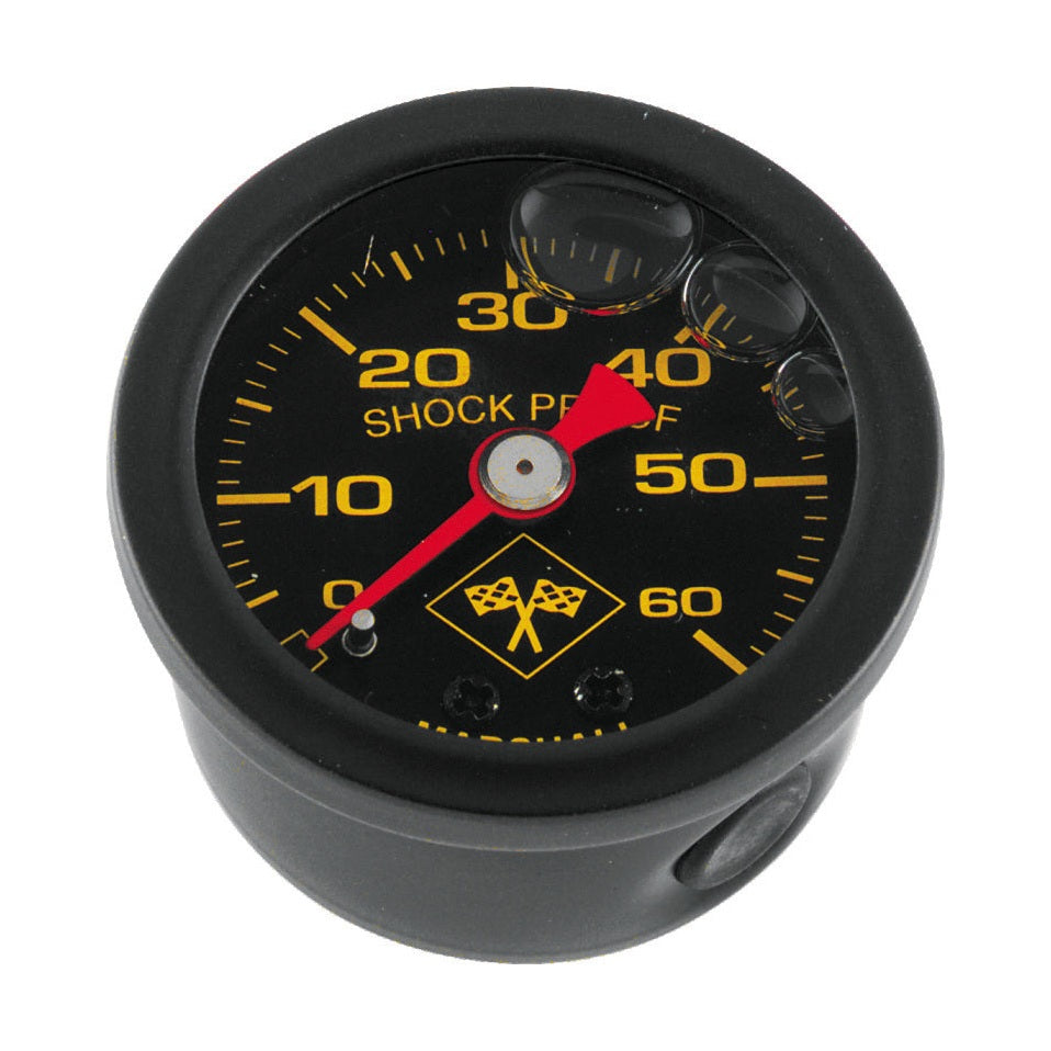 Biker's Choice 0-60 PSI Liquid-Filled Oil Pressure Gauge - 496459 product image