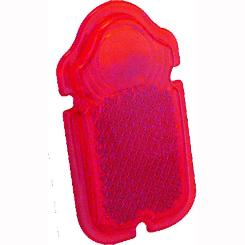 Biker's Choice Tombstone Tail Light Replacement Lens Red Plastic Lens product image