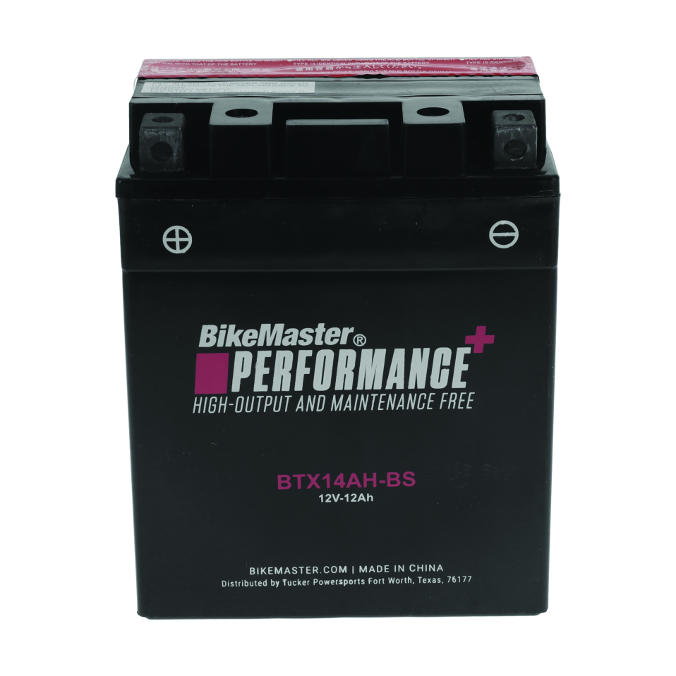 BikeMaster BTX14AH-BS Maintenance-Free Powersports Battery product image