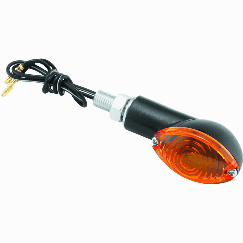 BikeMaster Ministalk Marker Light Oval - Black/Amber product image