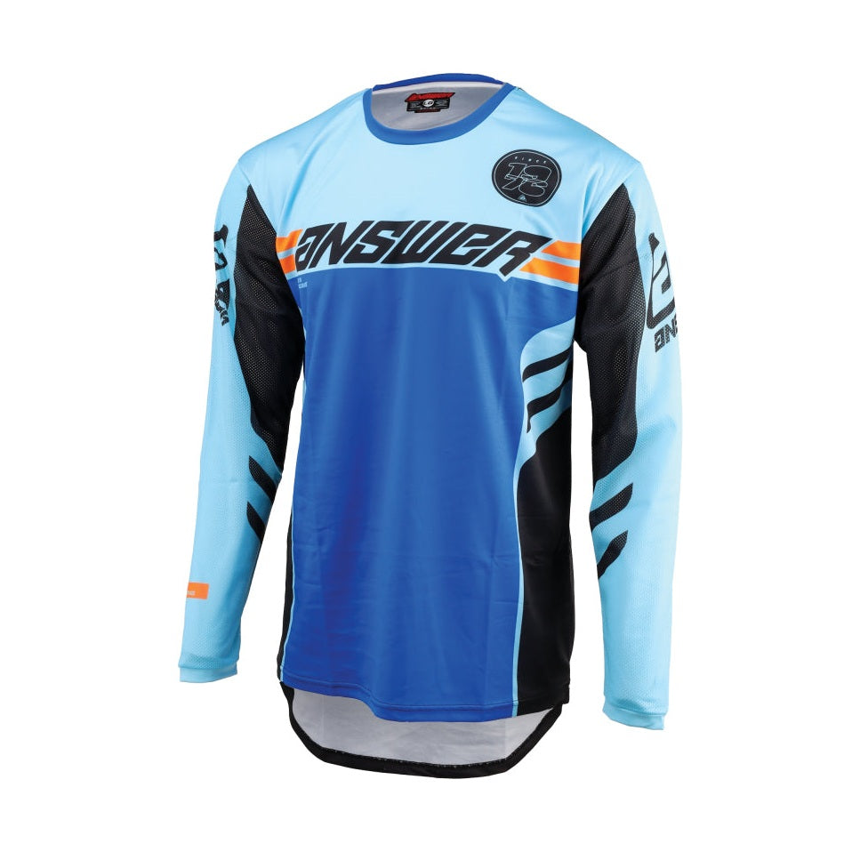 Answer 25 Arkon Nitrus Jersey Blue/Black/Hyper Orange - XL