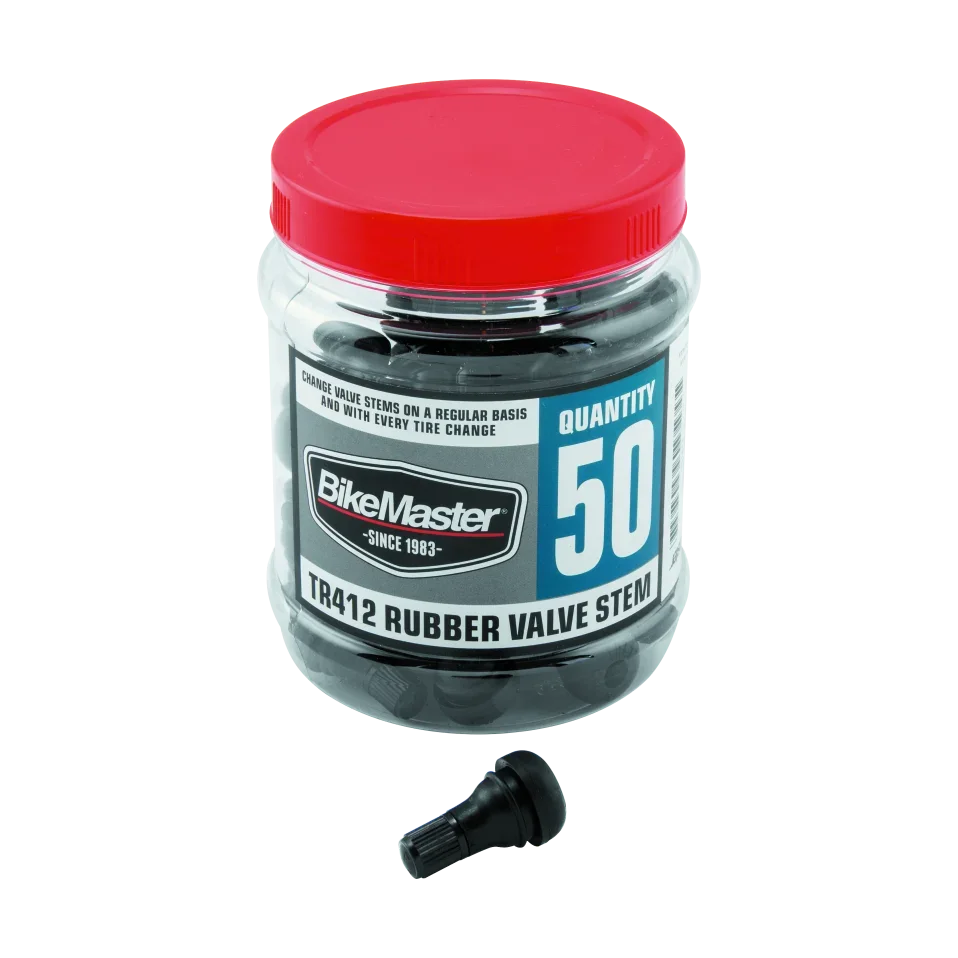 BikeMaster TR412 Rubber Valve Stems - Tub of 51 product image