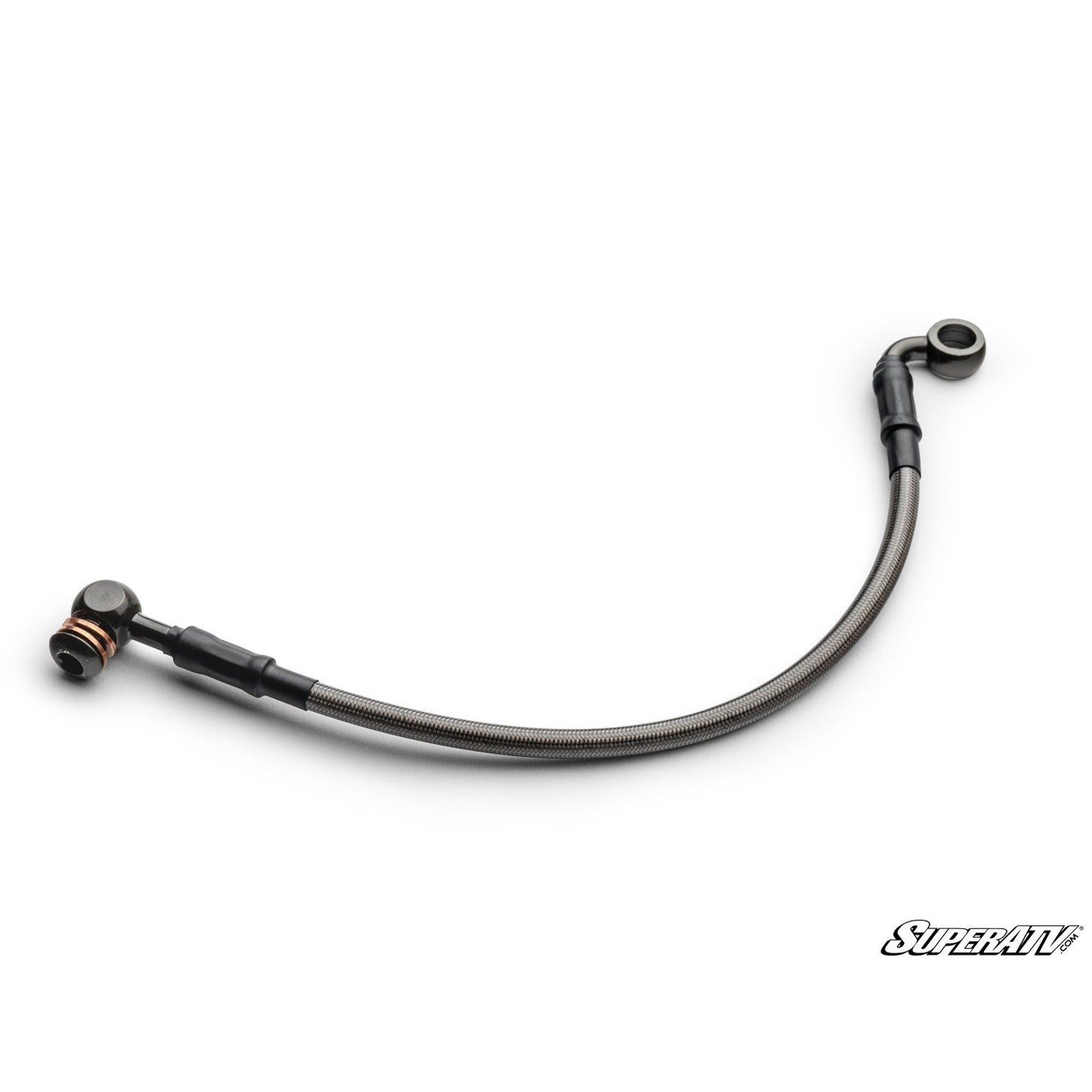 7.5 mm x 12" Extended Steel-Braided Brake Line