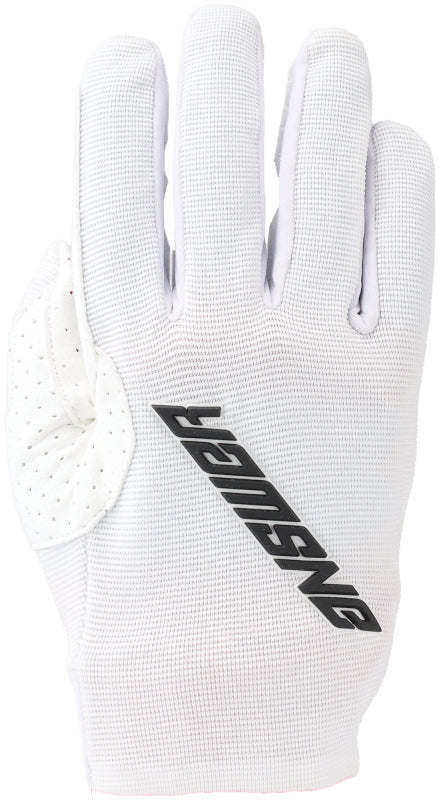 Answer Aerlite Gloves White/Black Logo - Small