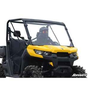 product showcase of our full windshield for a can-am defender
