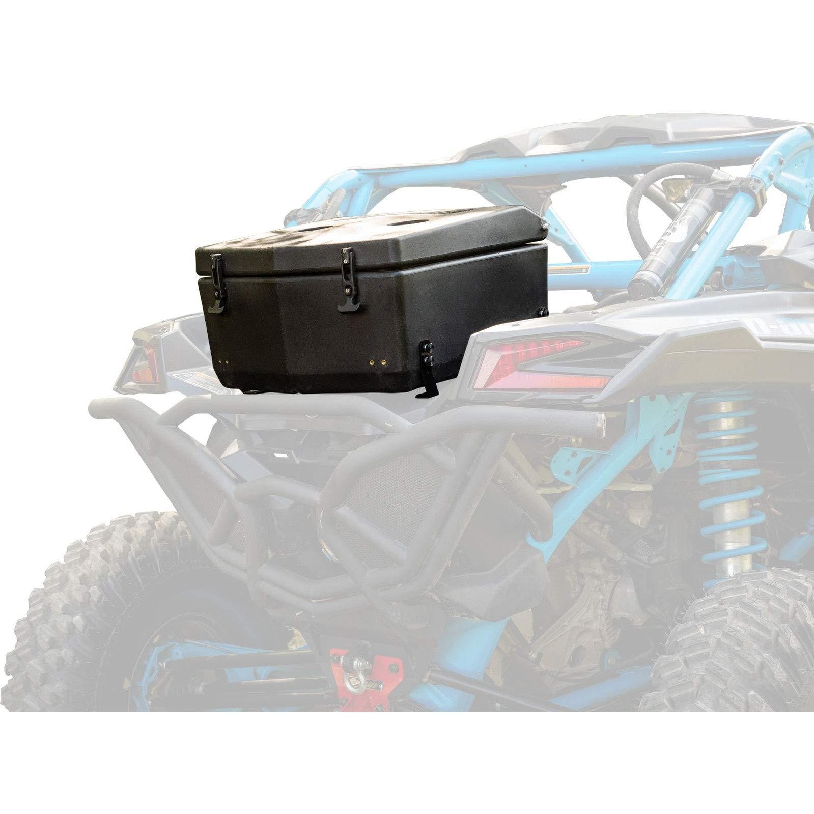 picture of the cooler/ cargo box in a can am maverick x3