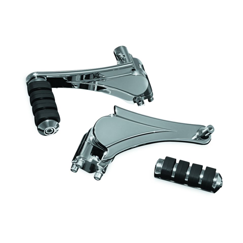 Kuryakyn Adjustable Passenger Pegs With ISO Small Pegs 10 and Up