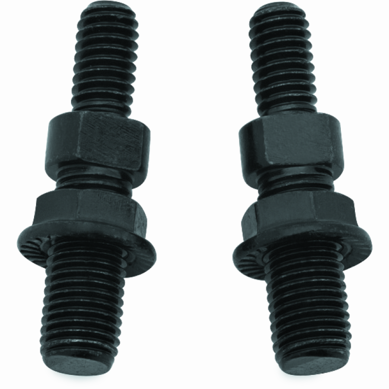 Kuryakyn Universal Mirror Adapters Gloss Black