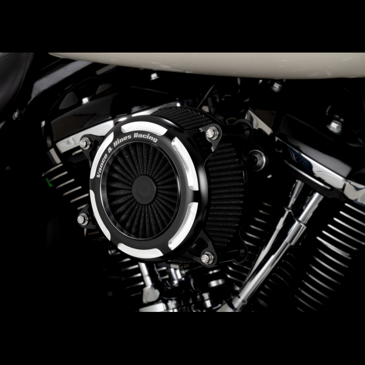 Vance & Hines Touring/Tri-Glide/Softail VO2 Onyx Air Intake - Contrast product image