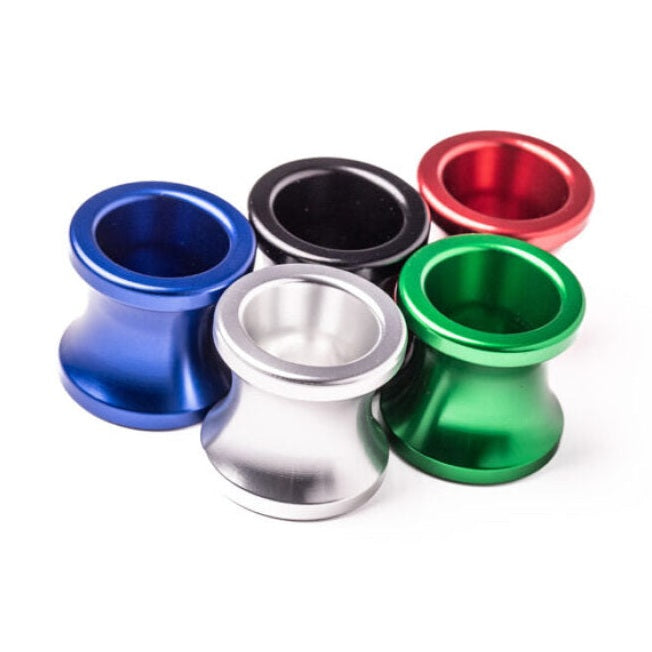 Vortex Racing Swingarm Spools 10mm - Silver - Vortex Racing motorcycle part