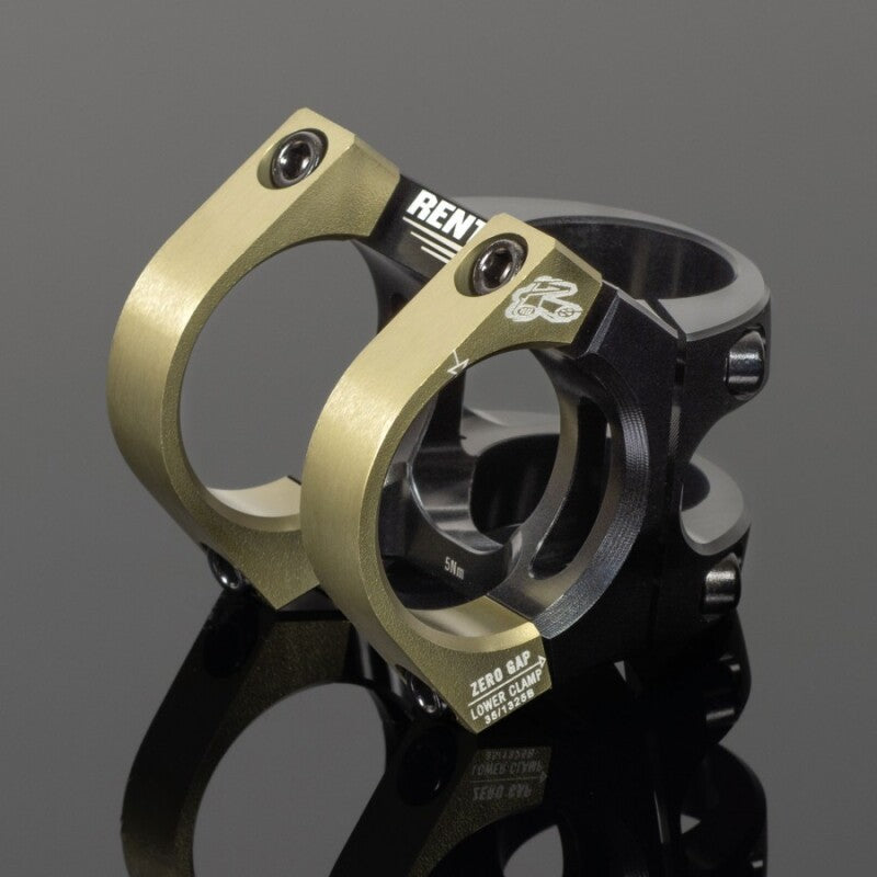 Renthal V2 Apex Stem 35 x 33 mm - Black/AluGold