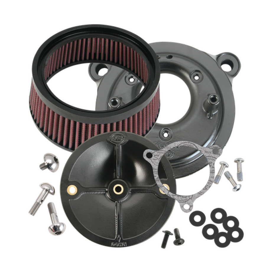 S&S Cycle Tri-Glide & CVO Stealth Air Cleaner Kit No Cover
