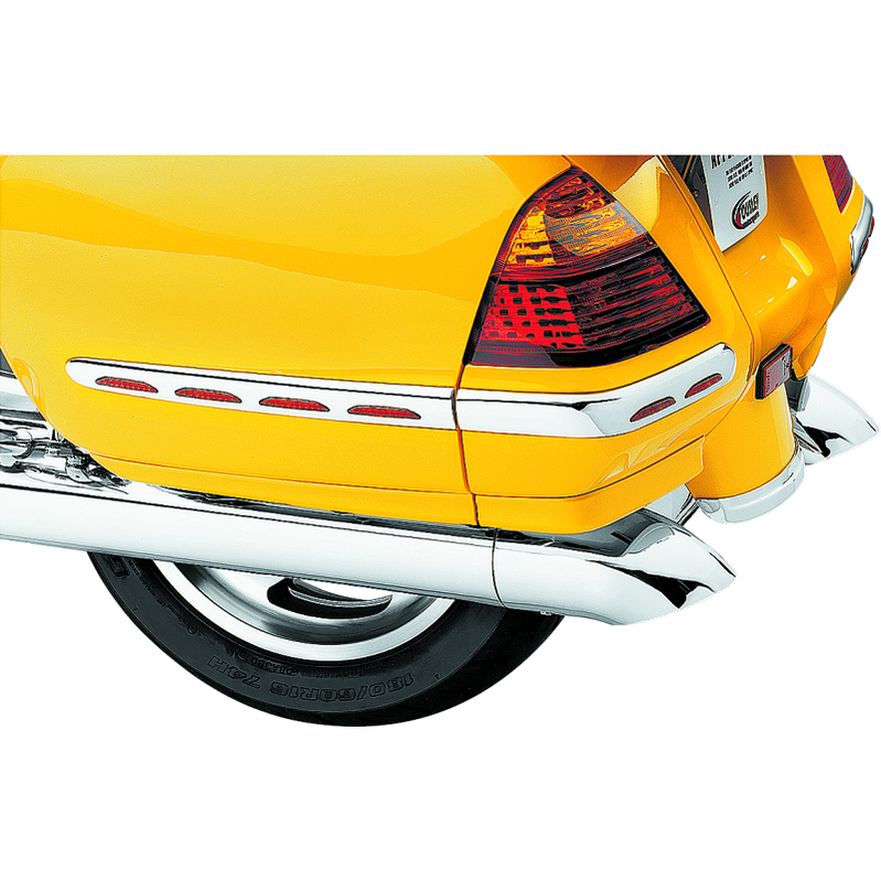 Kuryakyn Turndown Exhaust Extensions Honda GL1800 Chrome