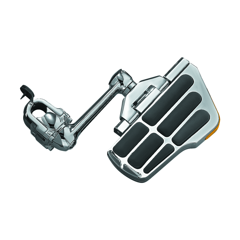 Kuryakyn Ergo II Cruise Boards With Long Arms & LED Lights Chrome