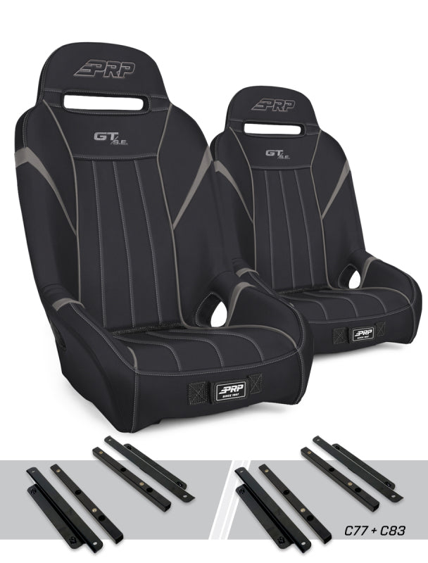 PRP GT/S.E. UTV Suspension Seat Kit - Polaris RZR/General Pair
