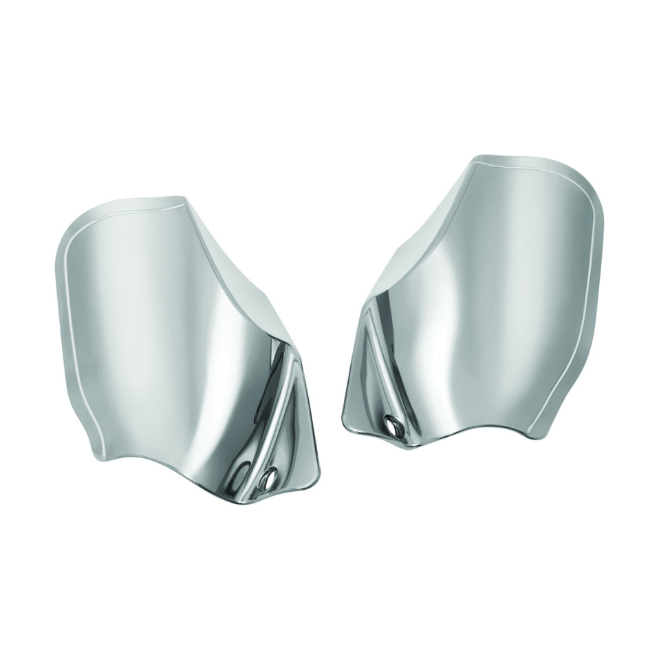 Kuryakyn Saddle Shields XL With Peanut Style Tanks - Smoke
