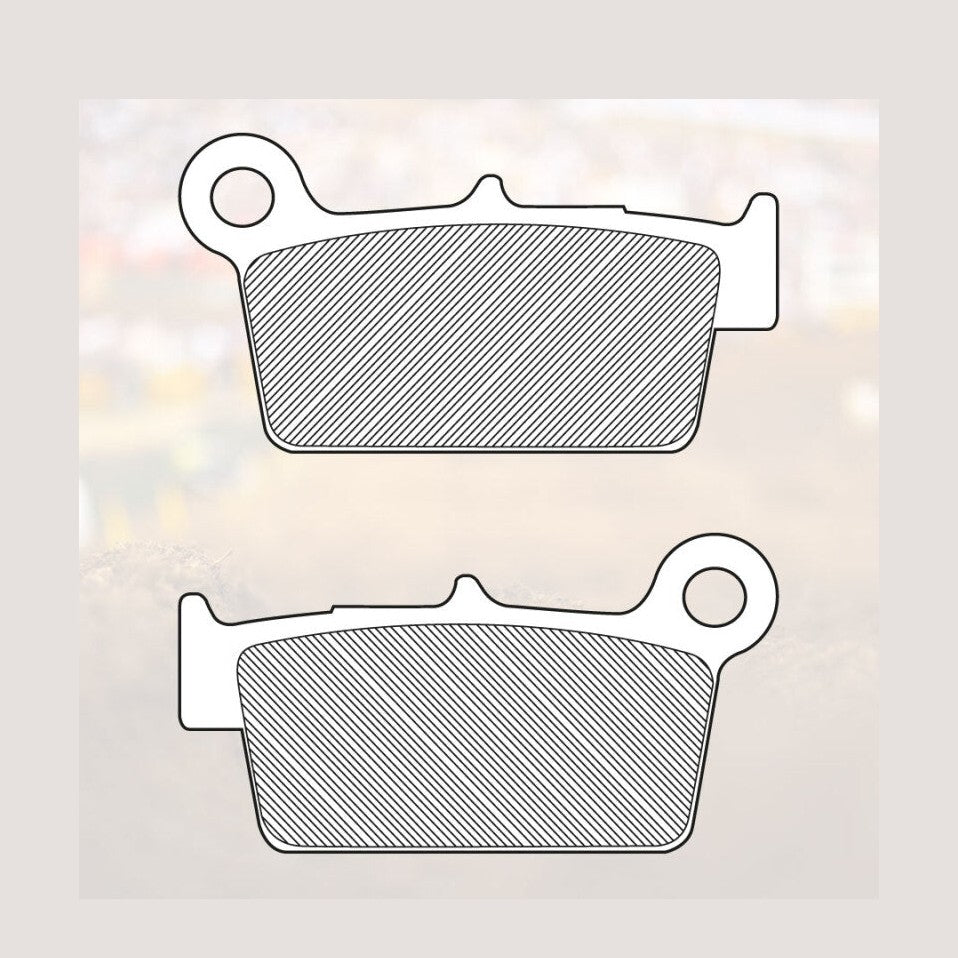 Renthal RC-1 Works Rear Brake Pads - Kawasaki/Suzuki/Yamaha