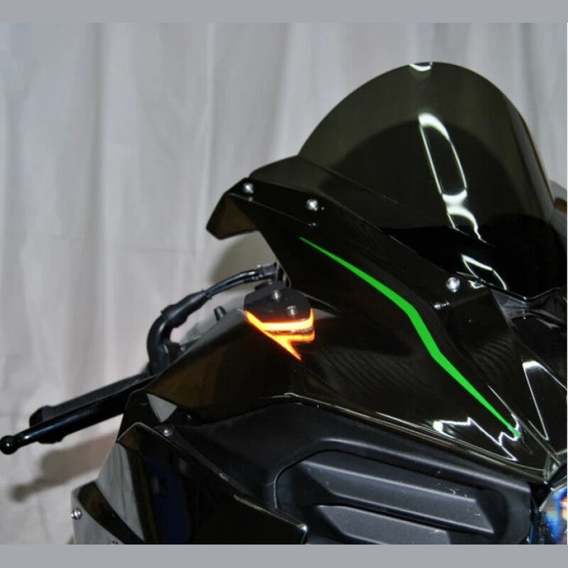 New Rage Cycles 15+ Mirror Block Off Turn Signals sport bike motorcycle upgrade