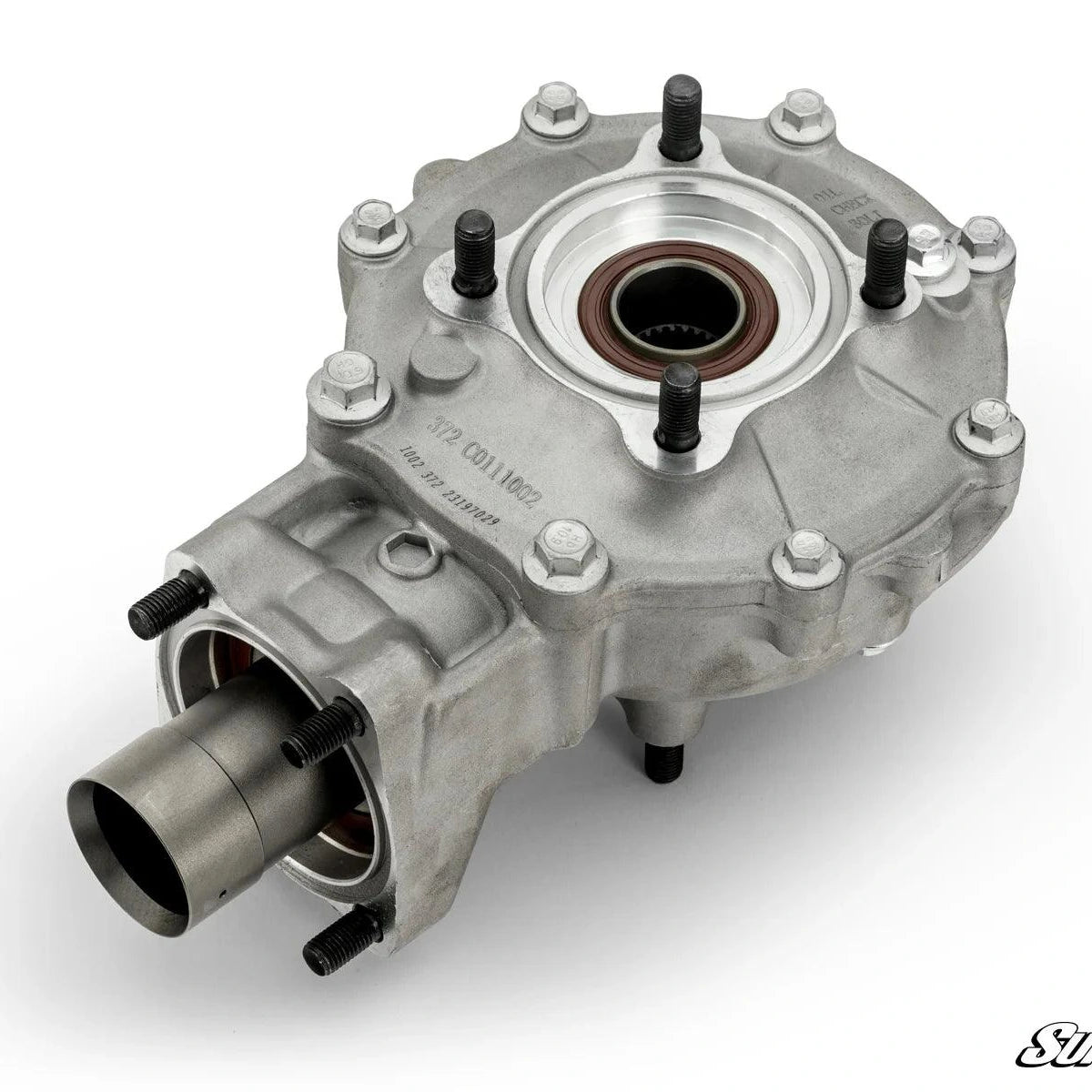 Product display of the rear differential for a Honda Foreman 500.