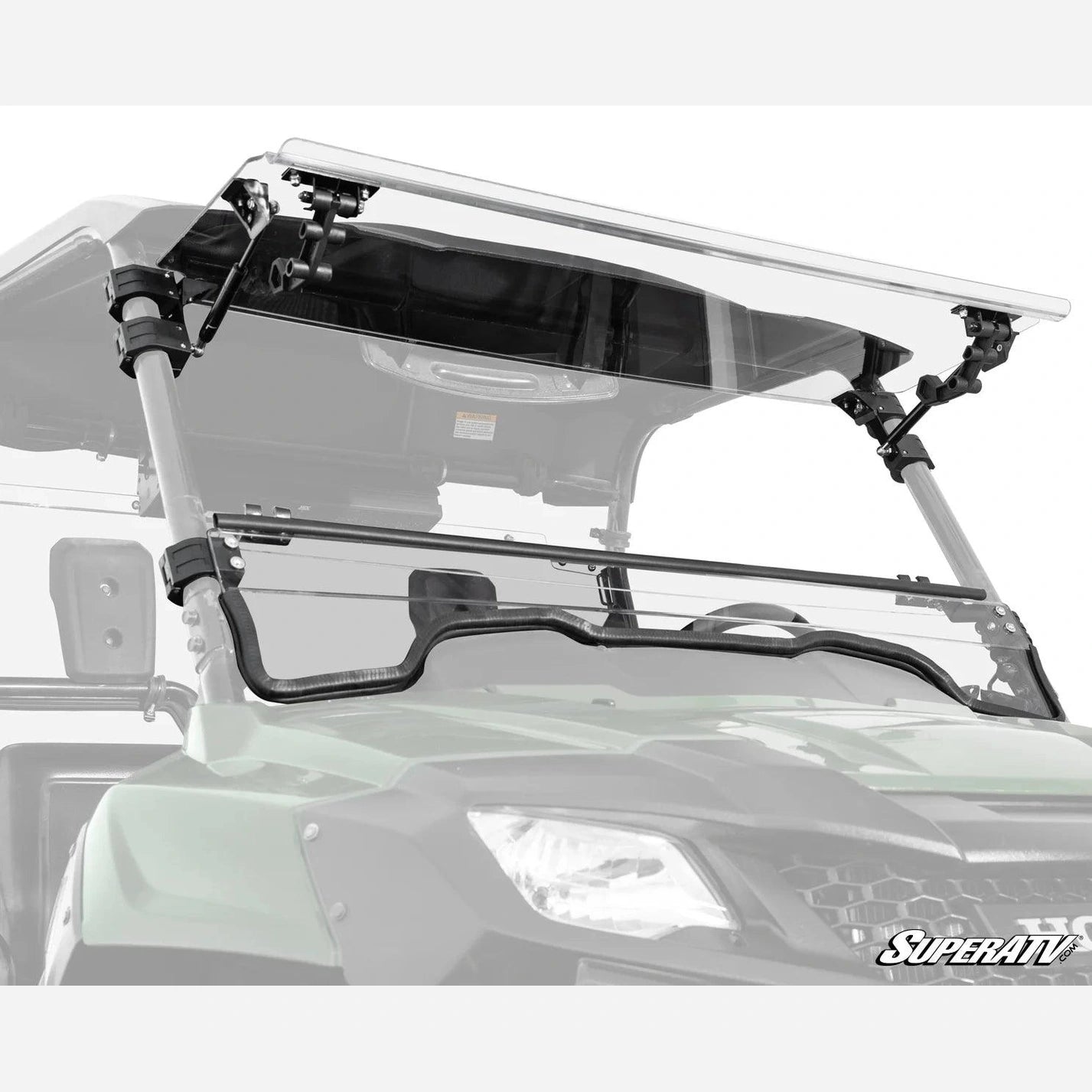 Product display of the Honda Pioneer 700 windshield.
