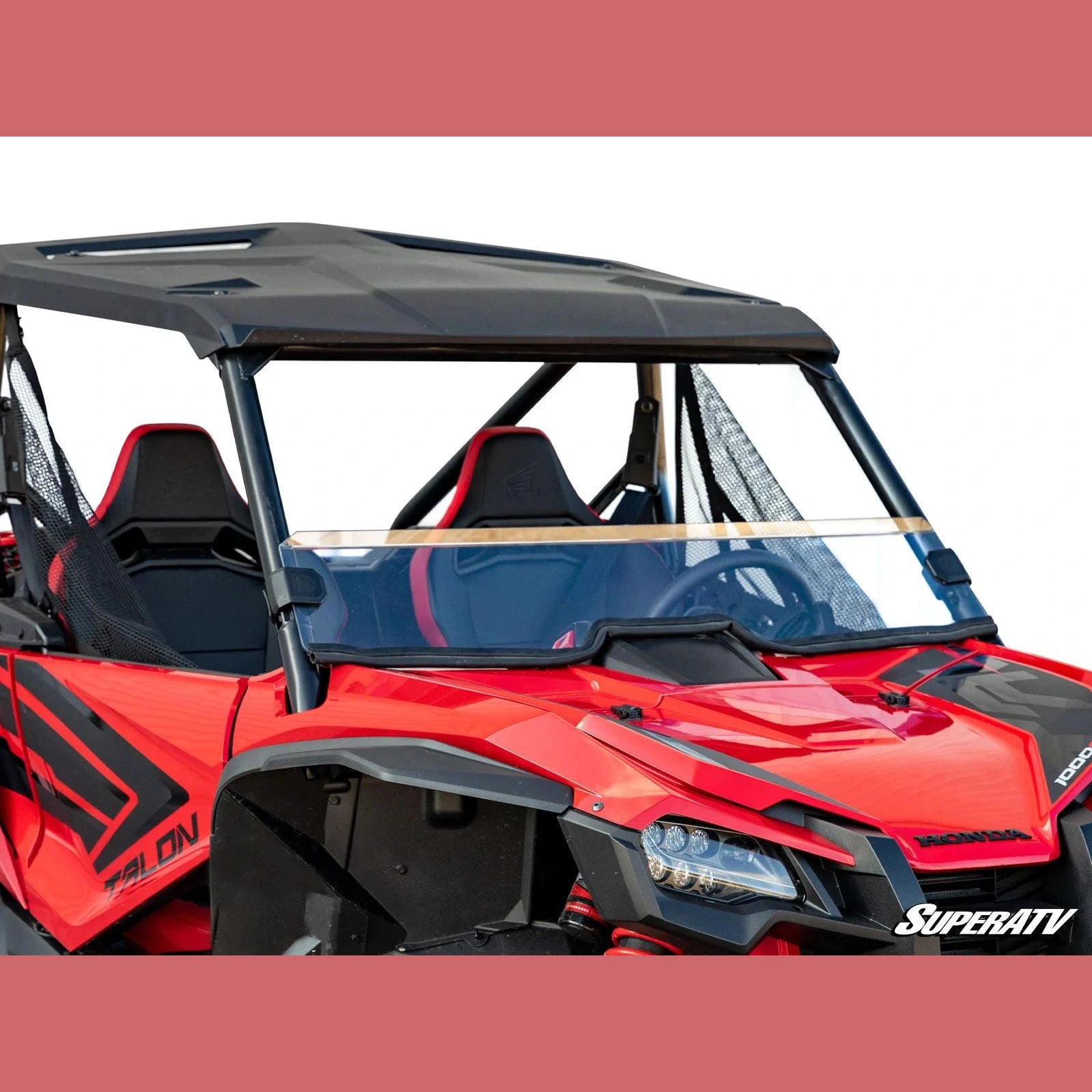 Product display of the half Honda Talon windshield.
