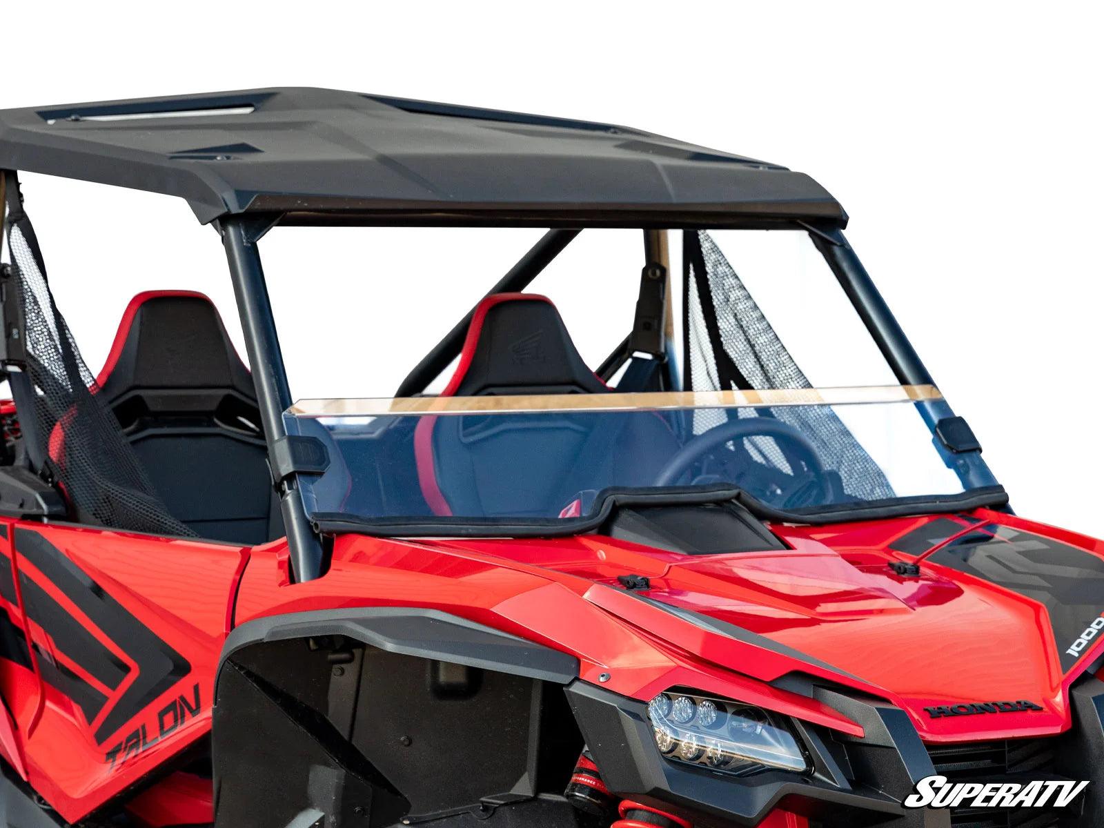 Product display of the half Honda Talon windshield.