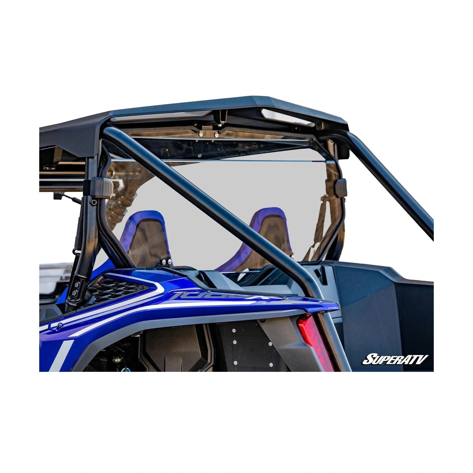 Product display of the Honda Talon rear windshield.