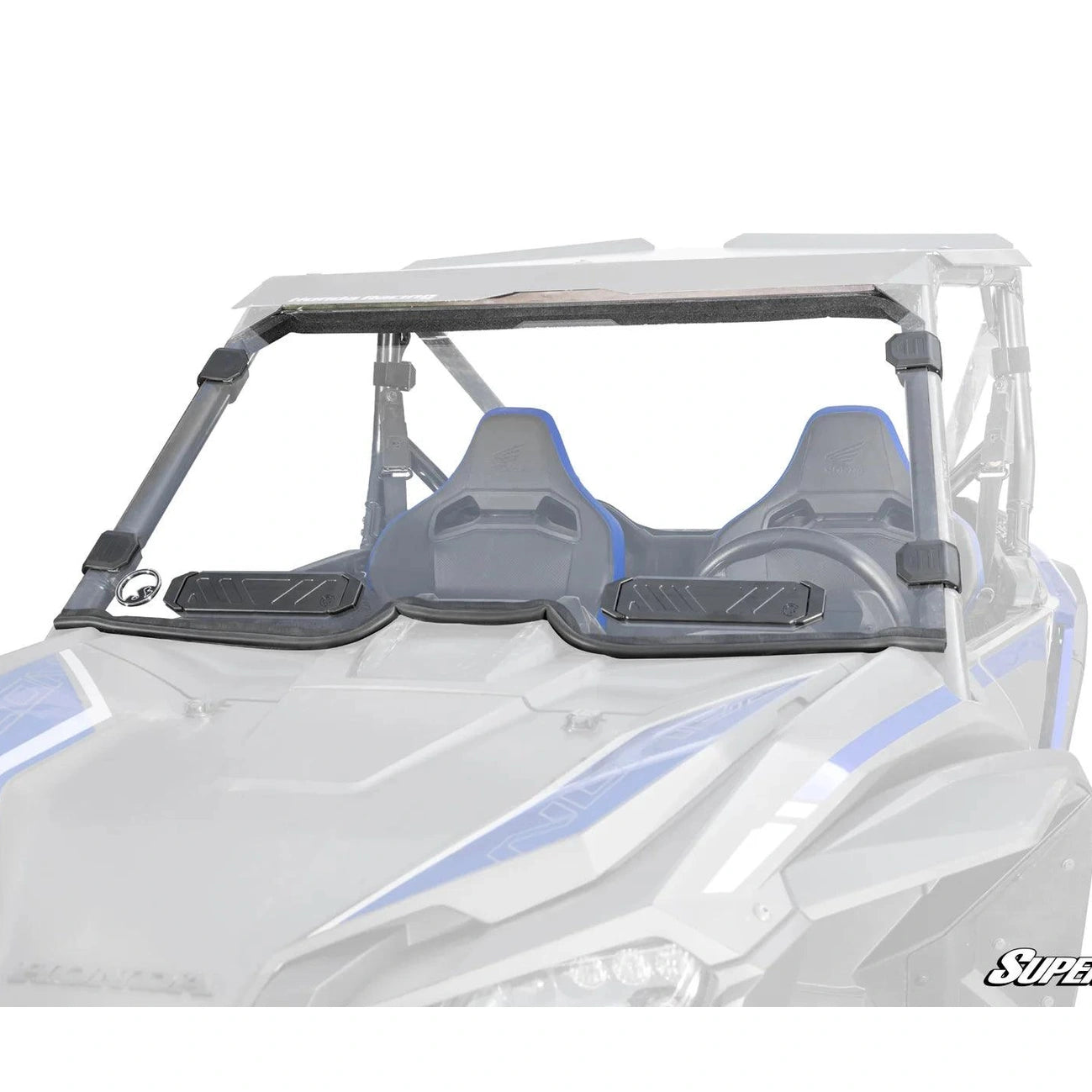 Product showcase of the Honda Talon windshield.