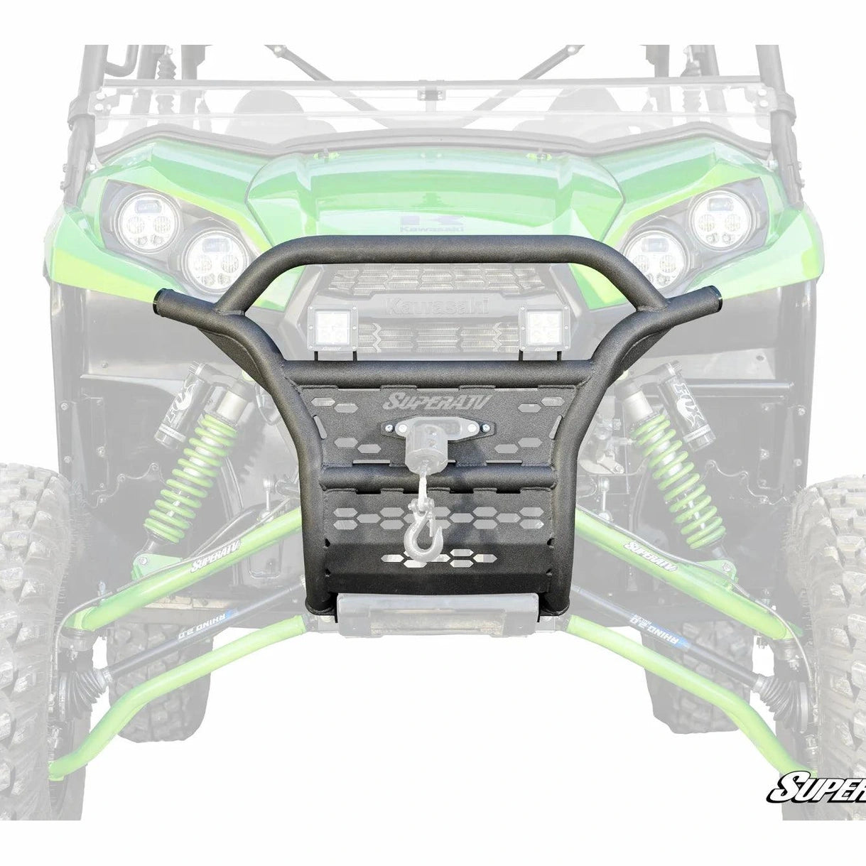 kawasaki teryx tube bumper that is winch ready