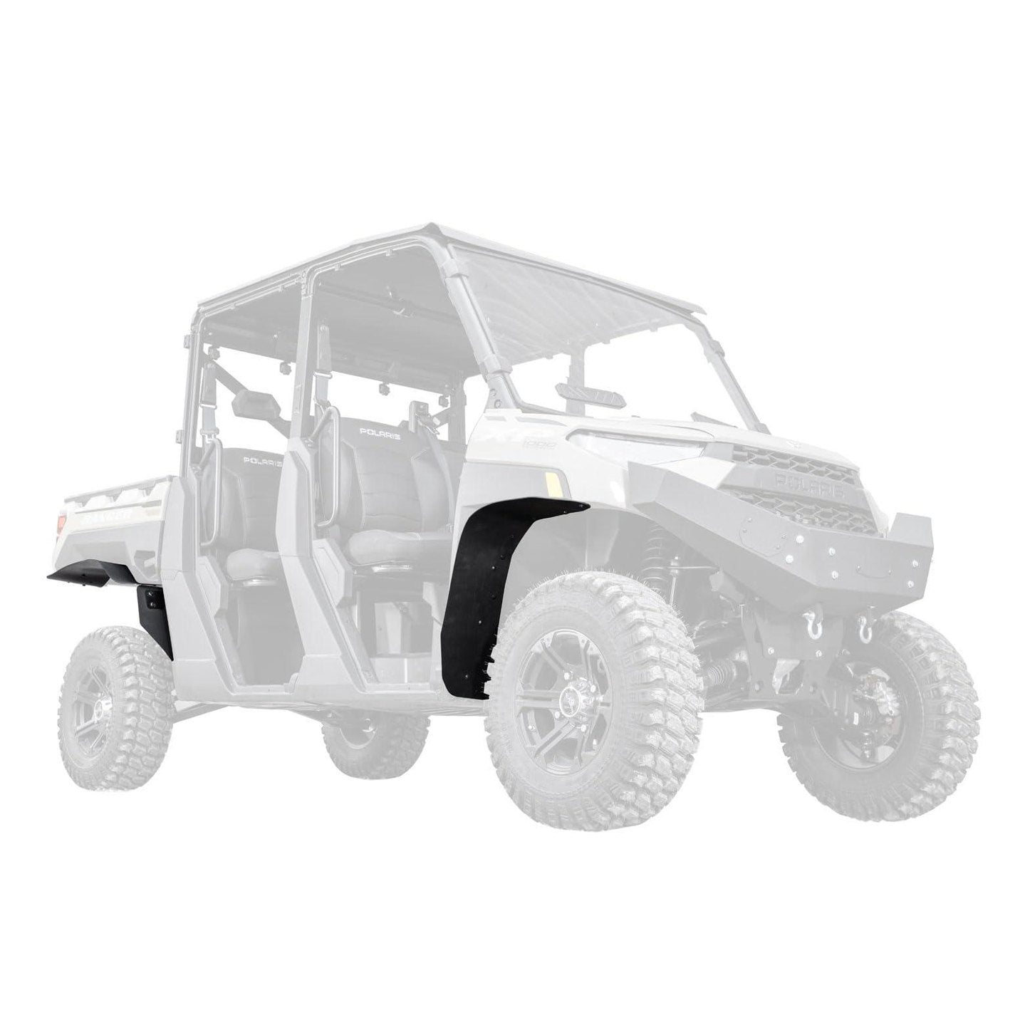 Product display of the fender flares for a Polaris Ranger XP 1000.