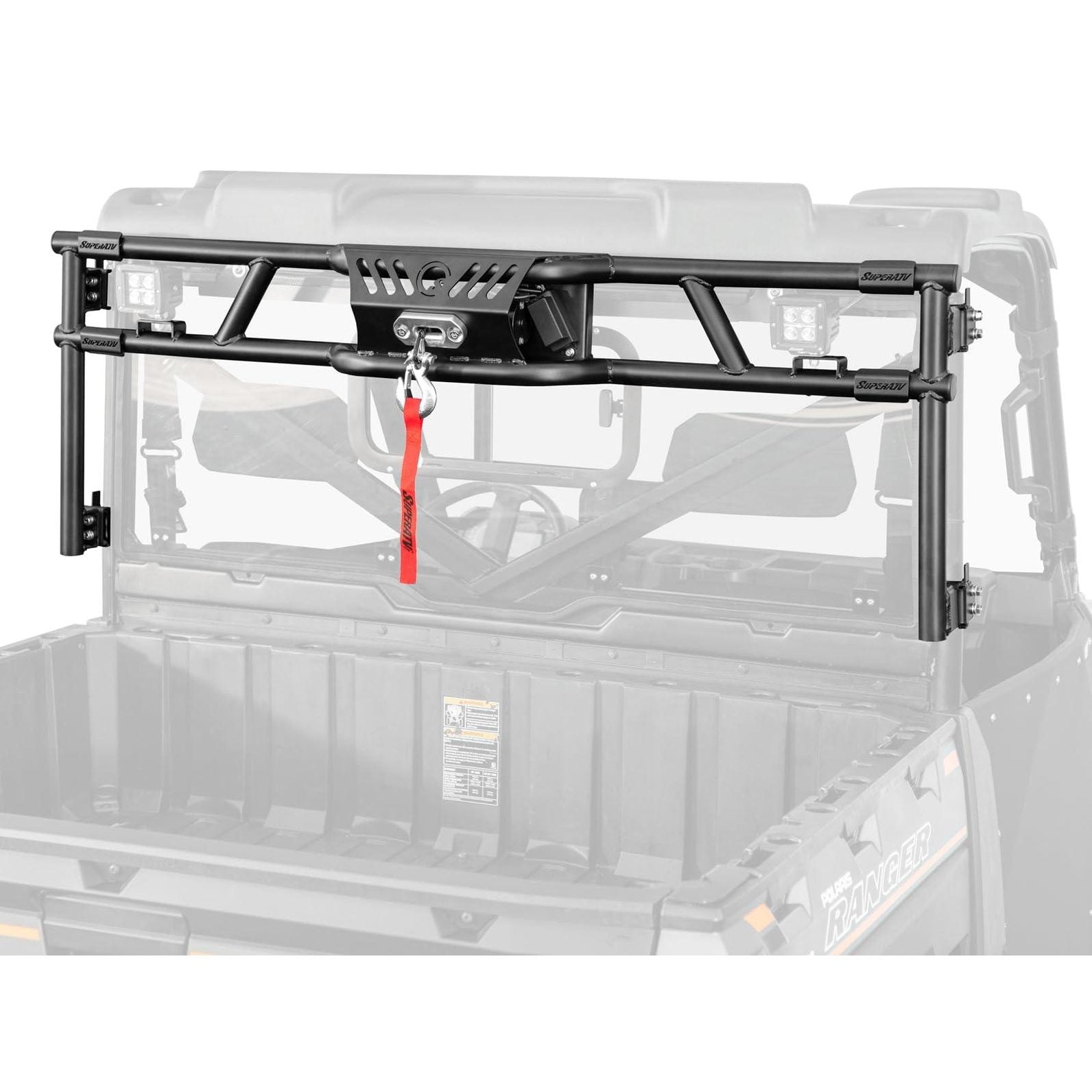 product display of the game loader rack for a polaris ranger xp 1000