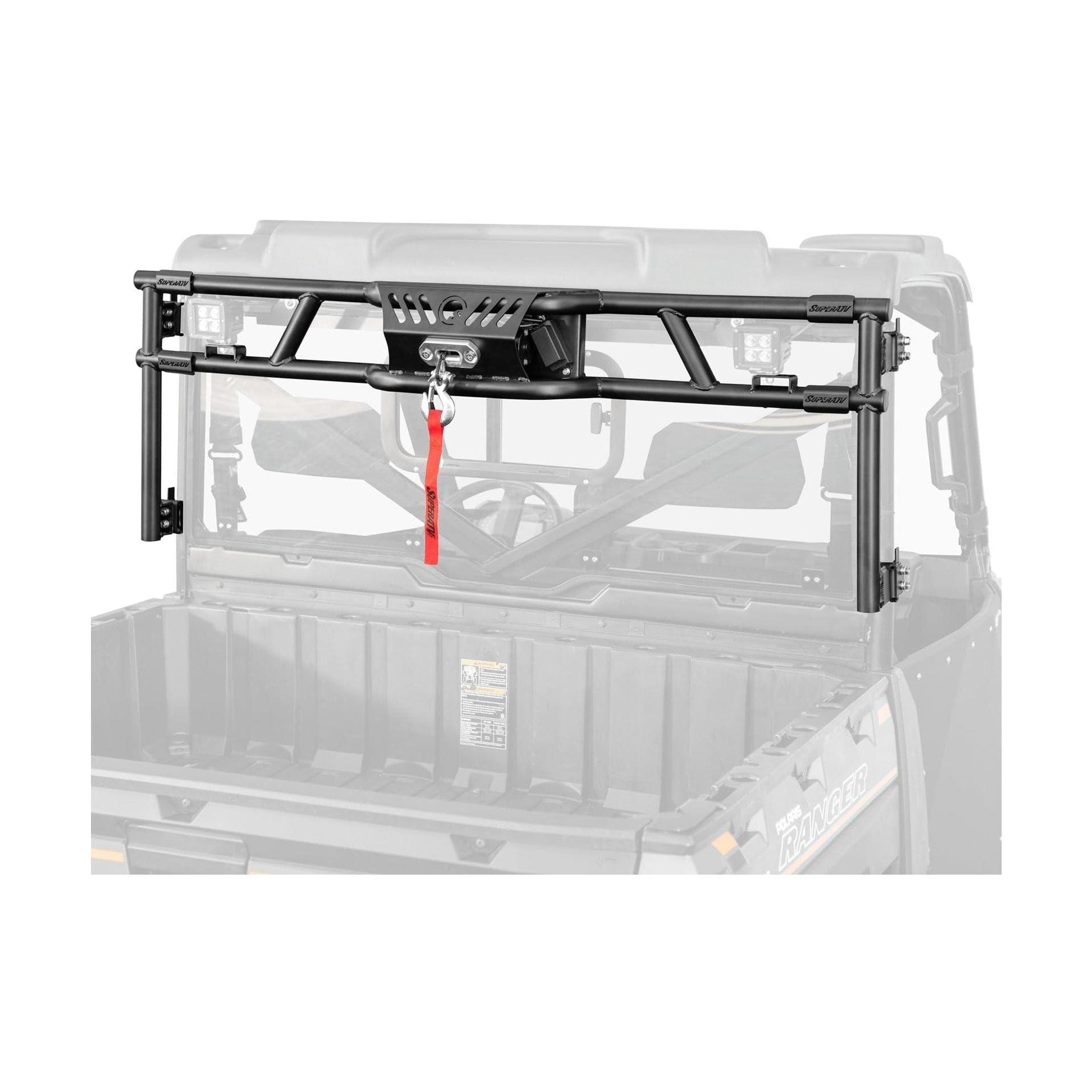 product display of the game loader rack for a polaris ranger xp 1000