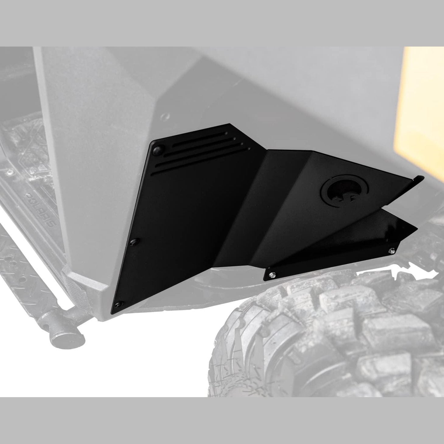 Product display of the fender guards.