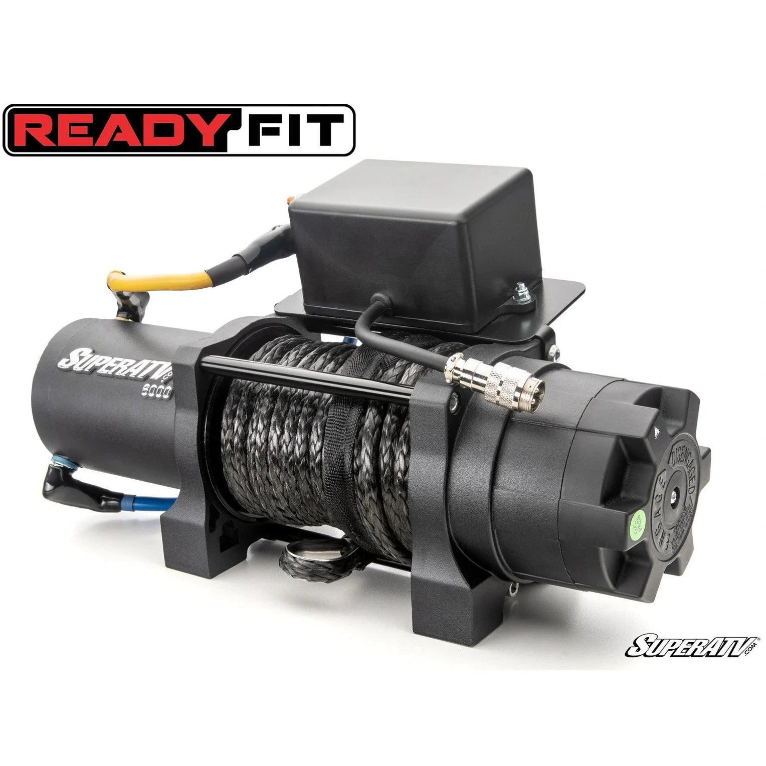 Polaris RZR XP plug and play winch product display.