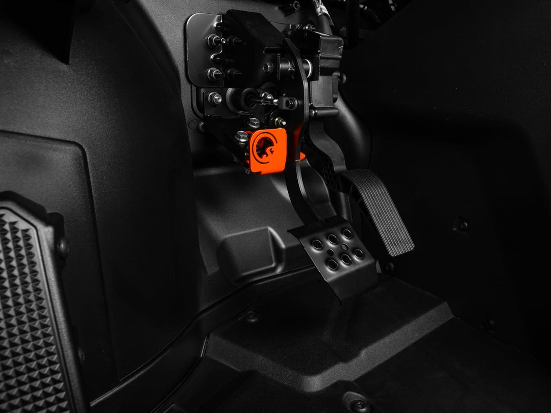 view of the polaris xpedition brake lock