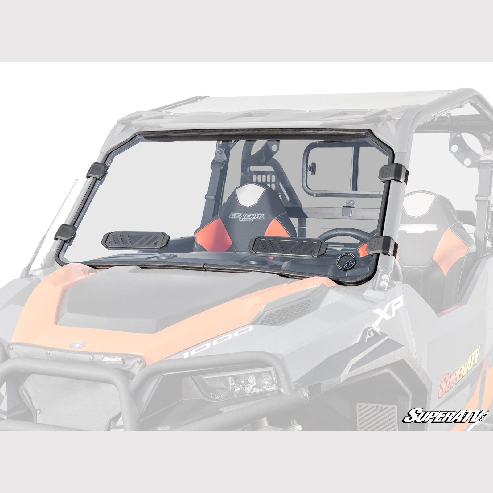 Polaris General XP 1000 Vented Full Windshield