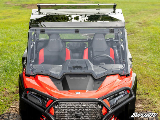 windshield front view on polaris xp
