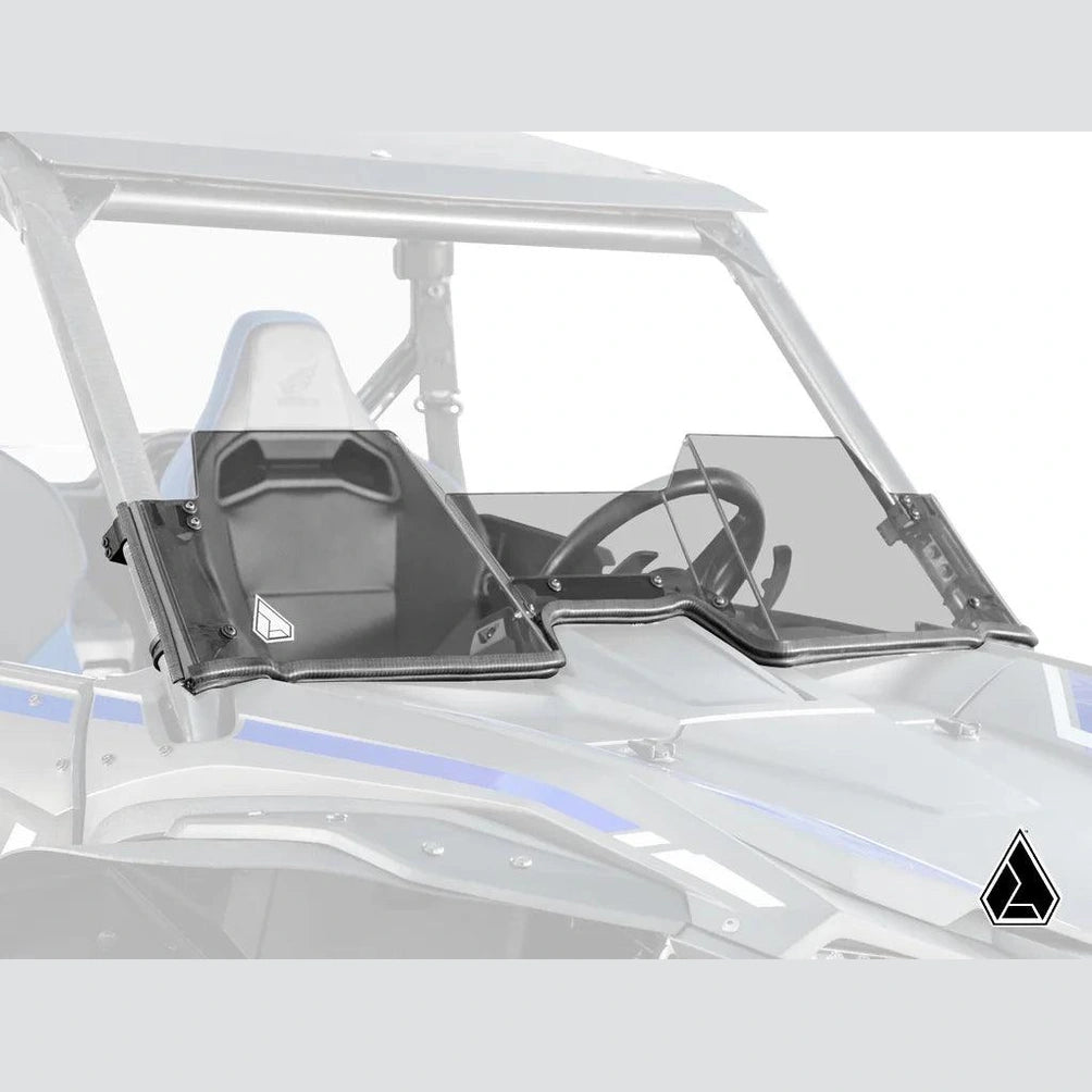 Product display of the Honda Talon half windshield.